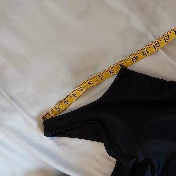 Land's End Women's One Piece Swimsuit Tugless Tank Soft Cup Black Size L… - Picture 8 of 13